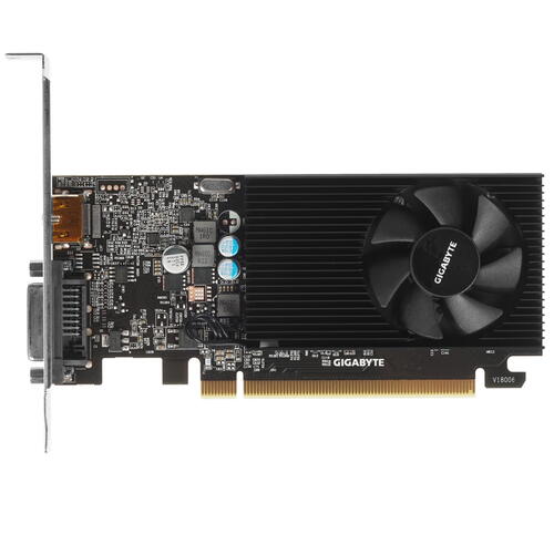 Видеокарта GIGABYTE GeForce GT 1030 Low Profile D4 2G [GV-N1030D4-2GL]