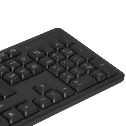 Клавиатура+мышь проводная A4Tech KK-3330S черный