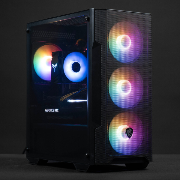 Игровой компьютер Ryzen 5 5500, NVIDIA GeForce RTX 4060 8GB