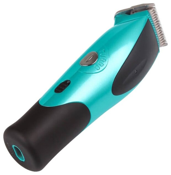 Машинка для стрижки животных Monella 60-0610, бирюзовый/черный