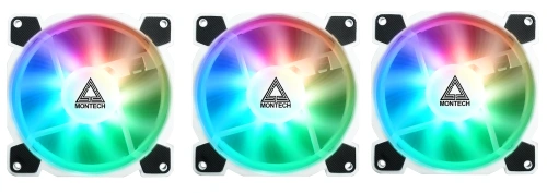 Купить комплект вентиляторов montech z3 pro argb pwm fan