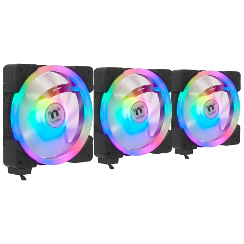 Купить комплект вентиляторов thermaltake swafan ex12 argb [cl-f167-pl12sw-a]