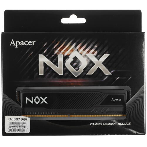 Купить оперативная память apacer nox [ah4u08g26c08ymbaa-1] 8 гб
