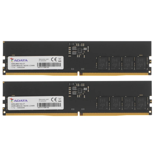 Оперативная память ADATA [AD5U480016G-DT] 32 ГБ