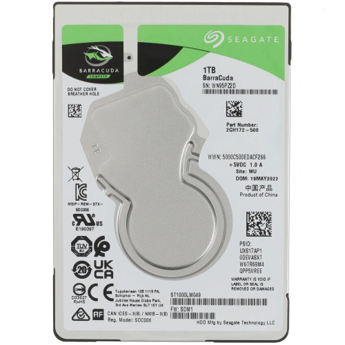 Купить 1 тб жесткий диск seagate barracuda pro [st1000lm049]