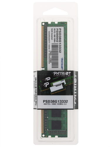 Купить оперативная память patriot signature [psd38g13332] 8 гб
