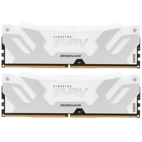 Купить оперативная память kingston fury renegade white rgb [kf564c32rwak2-32] 32 гб