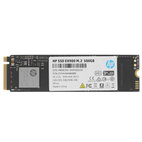 Купить 500 гб m.2 nvme накопитель hp ex900 [2yy44aa#abb]