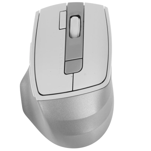 Купить мышь беспроводная a4tech fstyler fg45cs air2 [fg45csair2usb(silverwhite)] серебристый