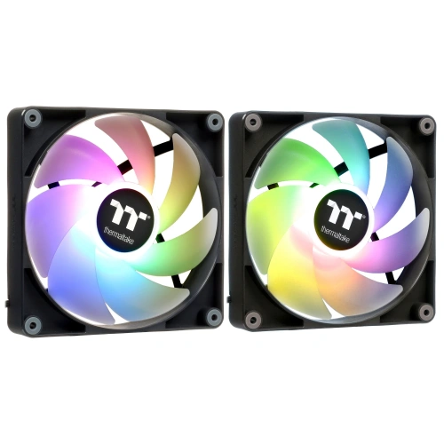 Купить комплект вентиляторов thermaltake ct140 argb black [cl-f150-pl14sw-a]
