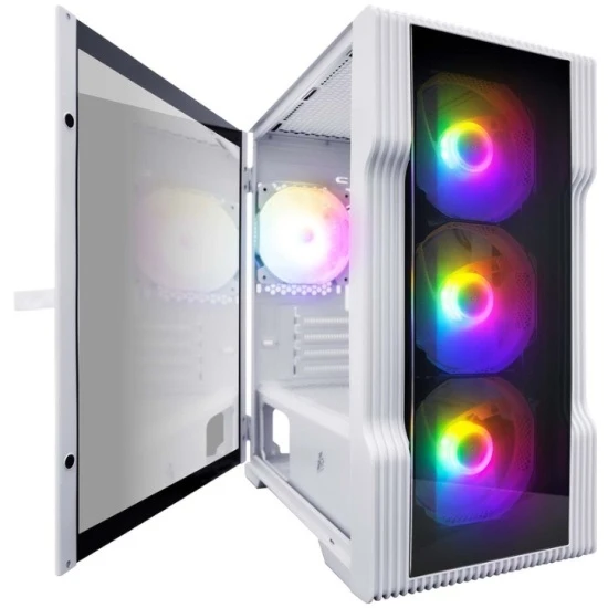 Купить корпус 1stplayer trilobite t3-g [t3-g-wh-4f1-w] белый