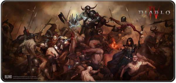 Коврик Blizzard Diablo IV Heroes (XL) многоцветный