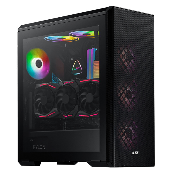 Игровой компьютер Powered by XPG #002BL (Ryzen 7 8700F, RTX 4060 Ti VENTUS 2X, 1 ТБ SSD M.2, DDR5 32GB)