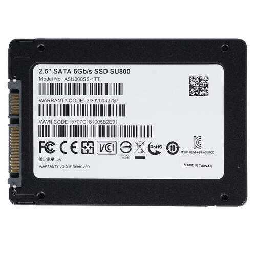 Купить 1000 гб 2.5" sata накопитель adata su800 [asu800ss-1tt-c]