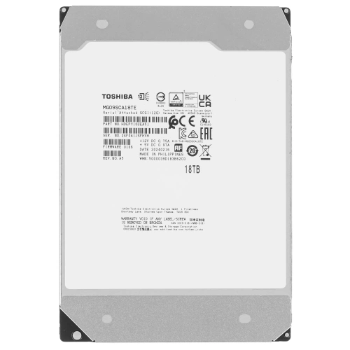 Купить lff (3.5") серверный hdd toshiba mg09