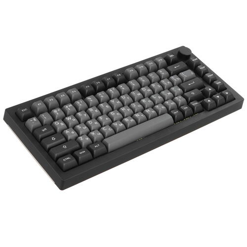 Купить клавиатура проводная + беспроводная akko 5075b plus [507576]
