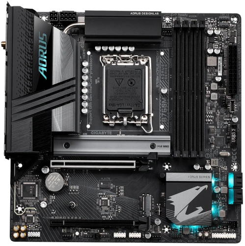 Купить материнская плата gigabyte b760m aorus pro ax