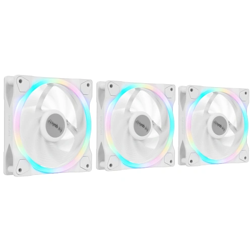 Купить комплект вентиляторов be quiet! light wings white 120mm pwm high-speed triple pack [bl101]