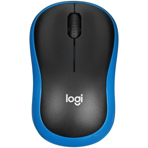 Мышь беспроводная Logitech M185 Blue [910-002632] синий