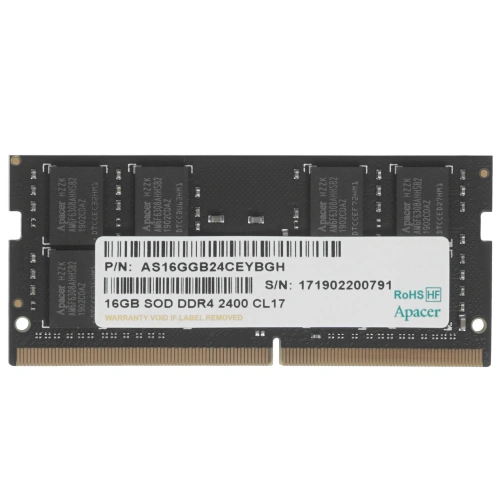 Оперативная память SODIMM Apacer [ES.16G2T.GFH] 16 ГБ