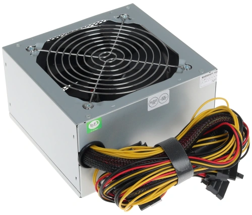 Купить блок питания powerman 500w [pm-500 80plus] серый
