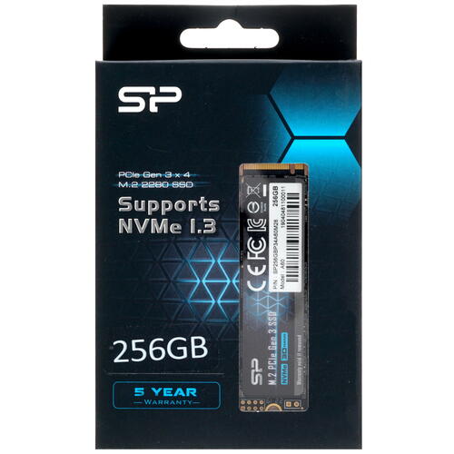Купить 256 гб m.2 nvme накопитель silicon power p34a60 [sp256gbp34a60m28]