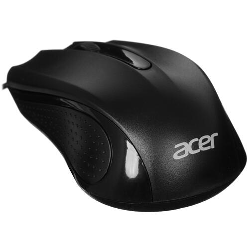 Купить мышь проводная acer omw010 черный