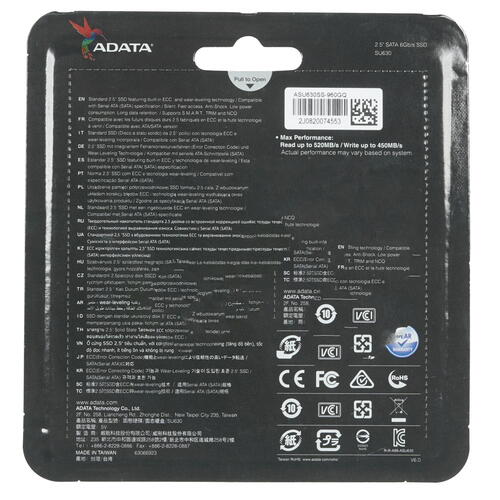 Купить 960 гб 2.5" sata накопитель adata su630 [asu630ss-960gq-r]