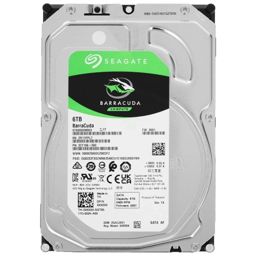 Купить 6 тб жесткий диск seagate barracuda [st6000dm003]