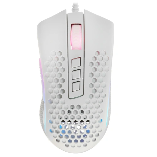 Мышь проводная Redragon Storm [77933] белый