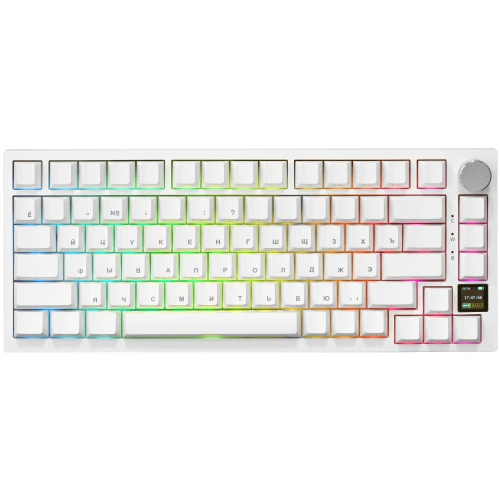 Купить клавиатура проводная + беспроводная ajazz ak820 pro