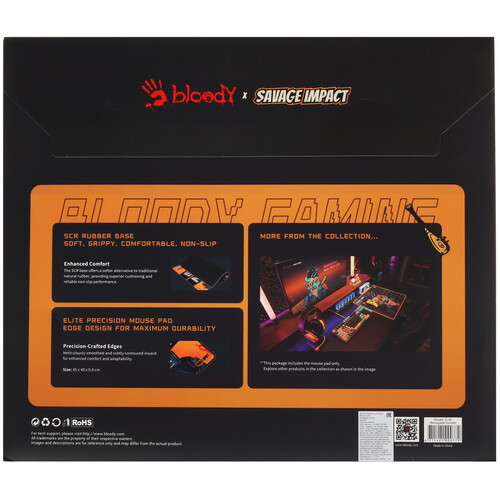 Купить коврик a4tech bloody si-45 renegade sunset  разноцветный