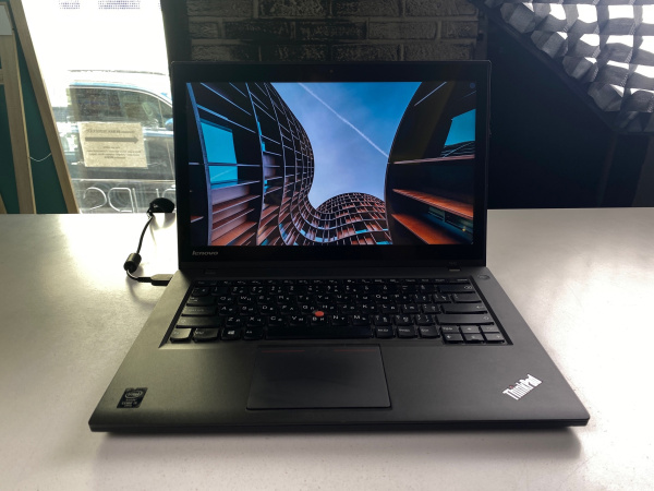 Ноутбук Lenovo T440 i5 4300u, ram 8gb, ssd 120gb, 1600x900, win 10, тачскрин +