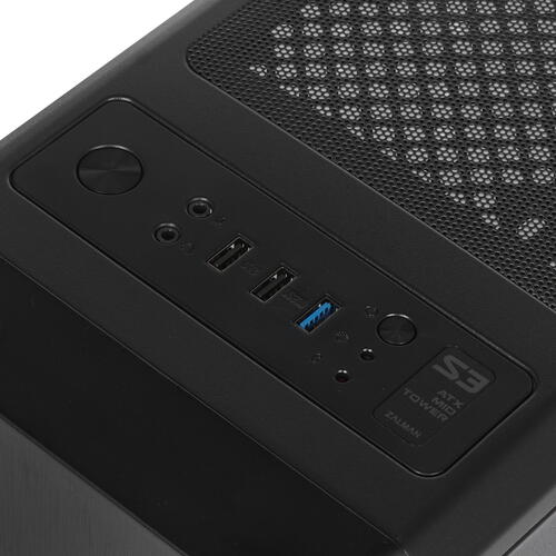 Купить корпус zalman s3 черный