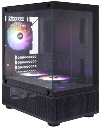 Корпус 1STPLAYER MIKU Mi2-A [Mi2-A-BK-2F1R-1F1/2F1] черный