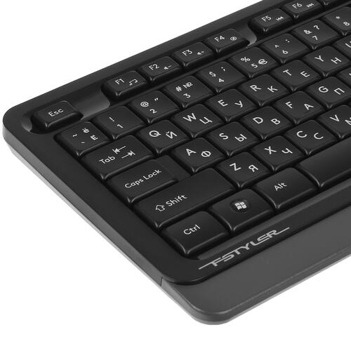 Купить клавиатура+мышь беспроводная a4tech fstyler fg1010 черный
