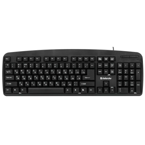 Купить клавиатура проводная defender office hb-910