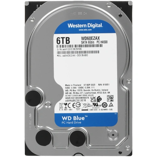 Купить 6 тб жесткий диск wd blue [wd60ezax]