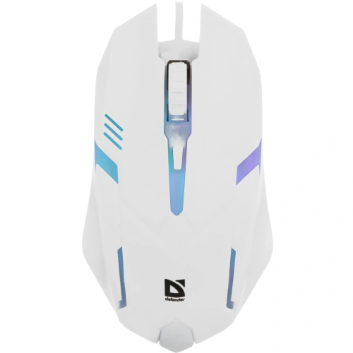 Мышь проводная Defender Cyber MB-560L [52561] белый