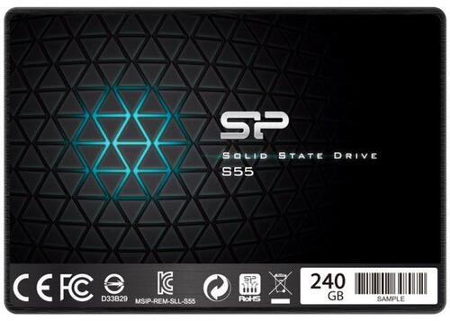 240 ГБ 2.5" SATA накопитель Silicon Power Slim S55 [SP240GBSS3S55S25]