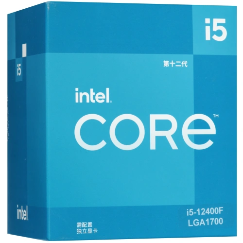 Купить процессор intel core i5-12400f box