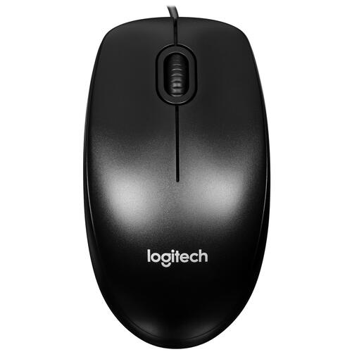 Мышь проводная Logitech M100 [910-005006] черный