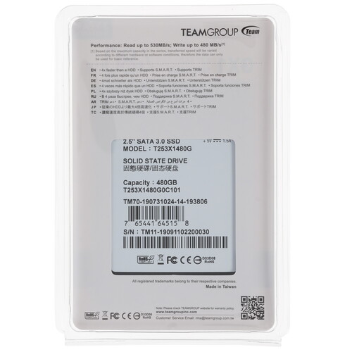Купить 480 гб 2.5" sata накопитель teamgroup gx1 [t253x1480g0c101]