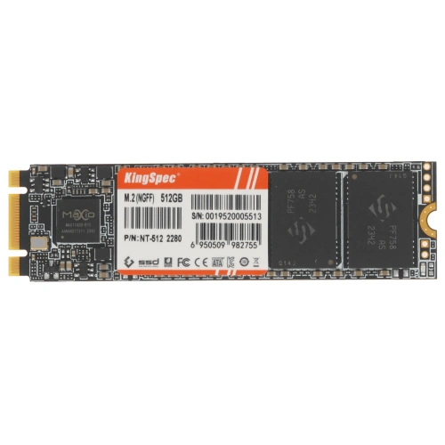 Купить 512 гб m.2 sata накопитель kingspec nt-512