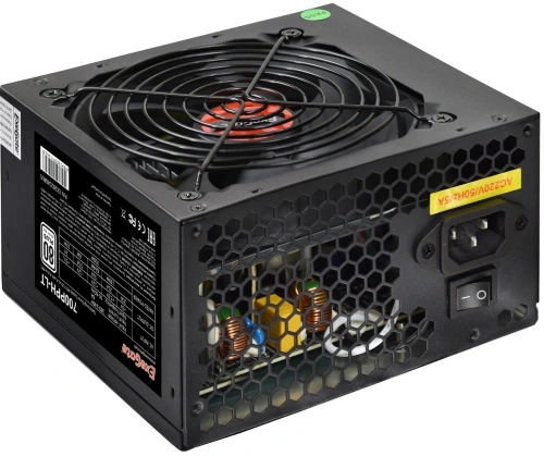 Купить блок питания exegate 80 plus 700pph-lt [ex282048rus] черный