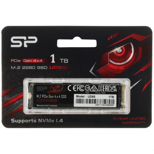 1000 ГБ M.2 NVMe накопитель Silicon Power UD85 [SP01KGBP44UD8505]