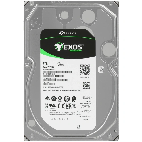 Купить 8 тб жесткий диск seagate exos 7e10 [st8000nm017b]