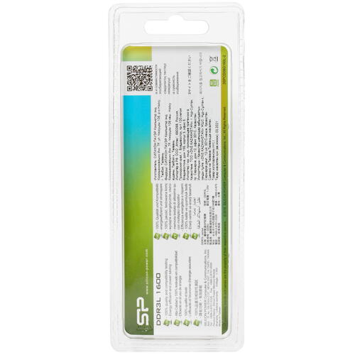 Купить оперативная память sodimm silicon power [sp008glstu160n02] 8 гб