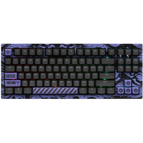 Купить клавиатура проводная дарк проджект x akko 5087s blue