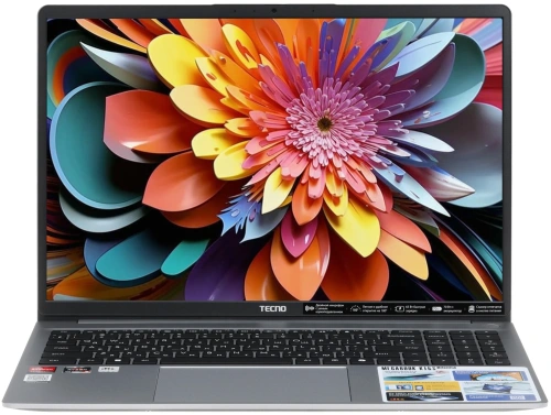 16" Ноутбук Tecno Megabook K16S серый